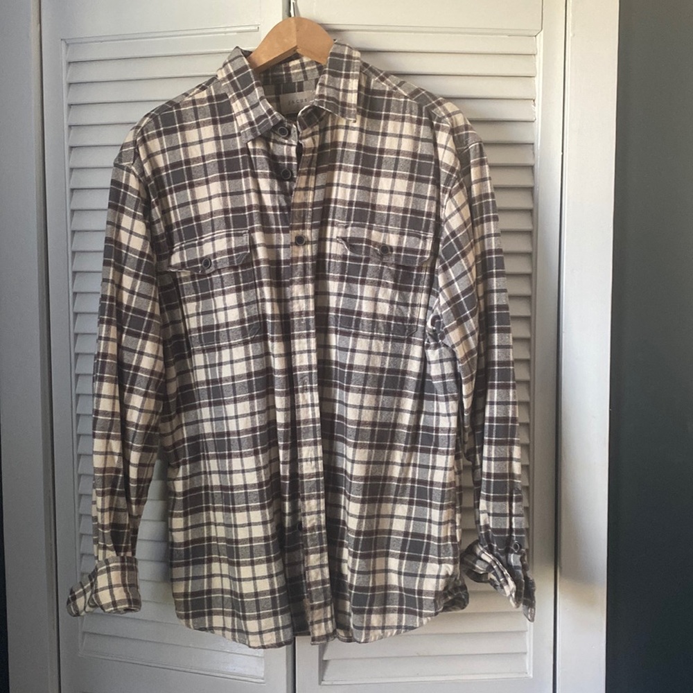 Jachs Flannel Button Down